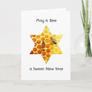 Une carte de voeux du Nouvel An joyeuse, douce