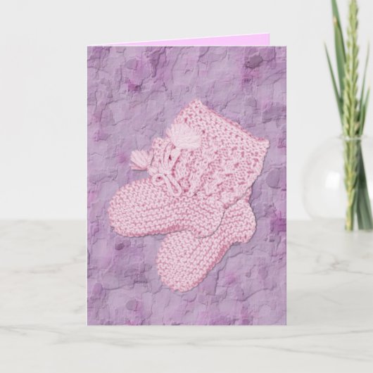 Une carte de voeux pour filles (Devant)