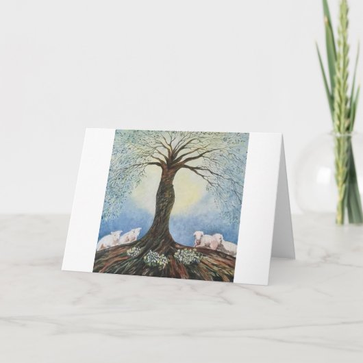 Une carte de voeux St Brigid d'idée ' (Devant)