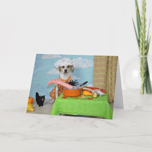 Une carte de voeux /Thanksgiving ? photo (Devant)