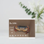 Une carte drôle pour remonter le moral d'un ami... (Debout devant)