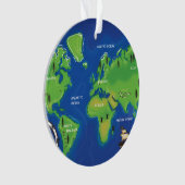 Une Carte du monde. (devant)