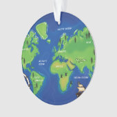 Une Carte du monde. (devant)