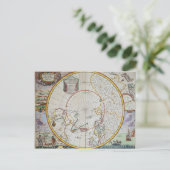 Une carte du Pôle Nord (Debout devant)