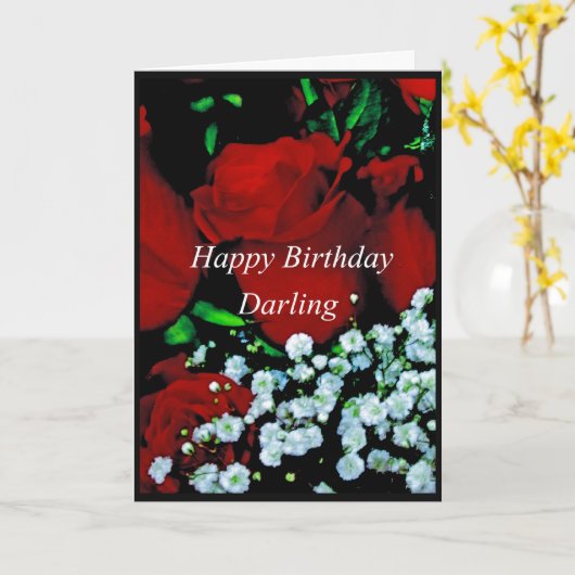 Une carte heureuse de chouchou de Birrthday (Fleur jaune)