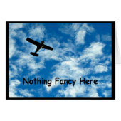 Une Carte Mariage Plane (Devant horizontal)