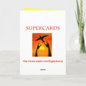 Une carte musicale 100e anniversaire avec un violo (Dos)