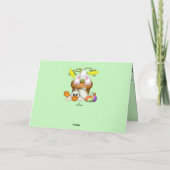 Une Carte Pâques Agréable Avec Bunnies (Dos)