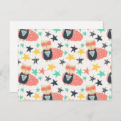 une carte postale (Devant / Derrière)