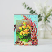 Une carte postale d'anniversaire pour vous ! (Debout devant)