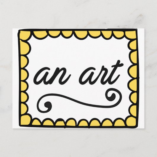 Une carte postale d'art (Devant)