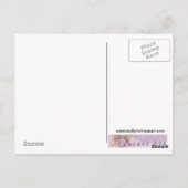 Une carte postale d'art de fée de lune (Dos)