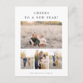 Une carte postale de jour d'année pour les fêtes (Devant)