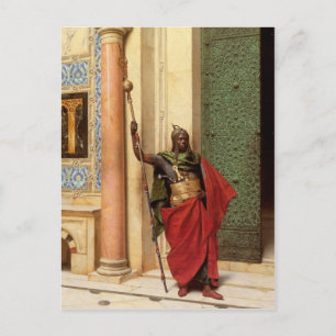 Une carte postale de la Garde nubienne