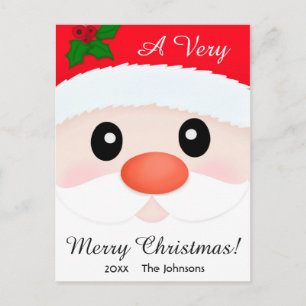 Une carte postale de Noël très Joyeuse Joyeuses Jo