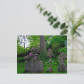 Une carte postale de repos pour les jardins (Debout devant)