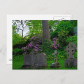 Une carte postale de repos pour les jardins (Devant / Derrière)