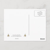 Une carte postale d'Indiens (Dos)