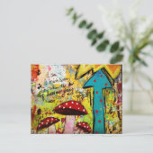 Une carte postale du Journal et le soleil des médi (Debout devant)