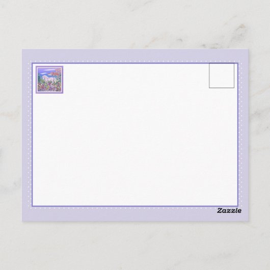 Une carte postale du Paradis Violet (Dos)