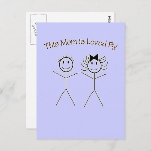 Une carte postale pour maman (Devant / Derrière)