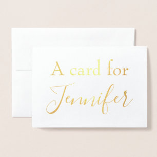 Une carte pour l'être cher