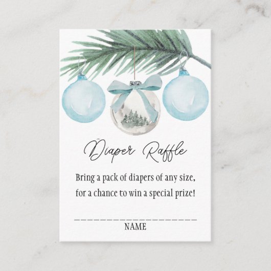 Une Carte Raffinée Merry Little Baby shower (Devant)