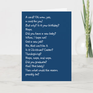 Une carte sans motif