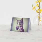 Une carte secrète de votre anniversaire (Fleur jaune)