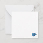 Une carte simple de papier à lettres (Dos)