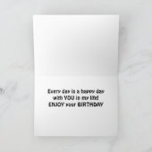 UNE CARTE SPÉCIALE POUR UNE FEMME SPÉCIALE (Intérieur)