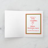 Une CARTE très UNIQUE de HANNUKAH ! ! (Intérieur)