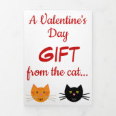 Une carte triplée de la Saint Valentin pour les am (Page de couverture)