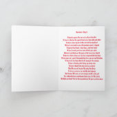 Une carte valentine (Intérieur)