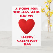 Une carte valentine (Fleur jaune)