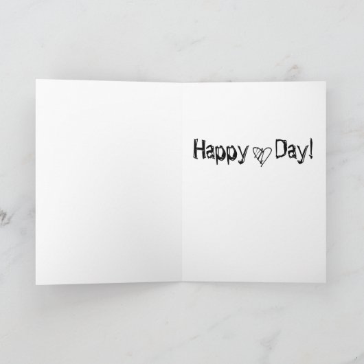 Une carte Valentine unique (Intérieur)