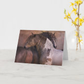 Une carte vierge de Greetng d'esprit (Fleur jaune)