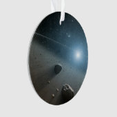 Une Ceinture Astéroïde Autour De L'Étoile Lumineus (devant)