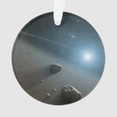 Une Ceinture Astéroïde Autour De L'Étoile Lumineus (devant)