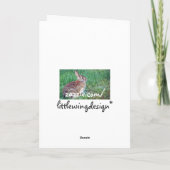 Une certaine carte d'anniversaire de lapin (Dos)