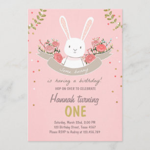 Une certaine invitation d'anniversaire de ressort