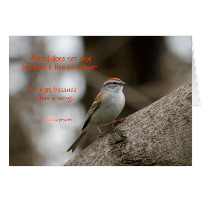 Une chanson (Devant Horizontal)