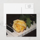 Une Chanson D'Une Carte Postale Rose (Devant / Derrière)