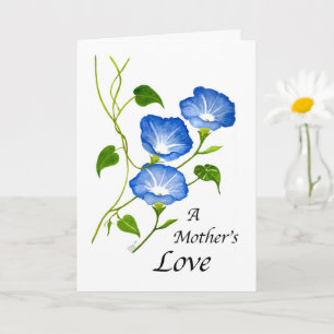 Une charmante carte de fête des mères florale