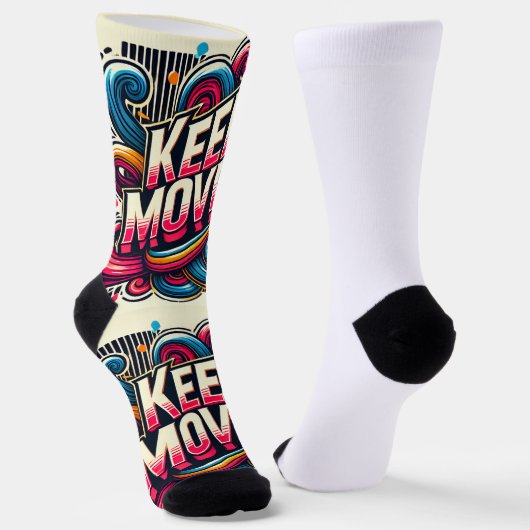 Une chaussette à message positif pour continuer (Angulaire)