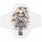 Une collection de designs Halloween de fille migno (Plat)