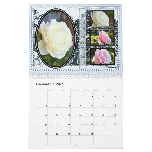 Une collection de fleurs Calendrier 2022 (m) (Dec 2026)