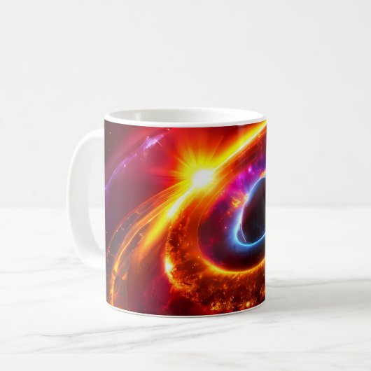 Une collection de tasses de planètes du système so (Devant gauche)