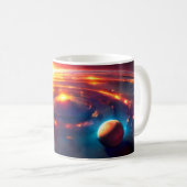 Une collection de tasses de planètes du système so (Devant droit)