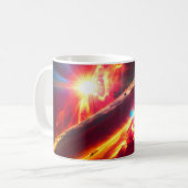 Une collection de tasses de planètes du système so (Devant gauche)